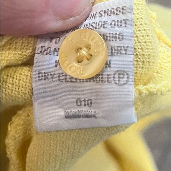 Rodd & Gunn Yellow Polo size XL - Picture 4 of 8